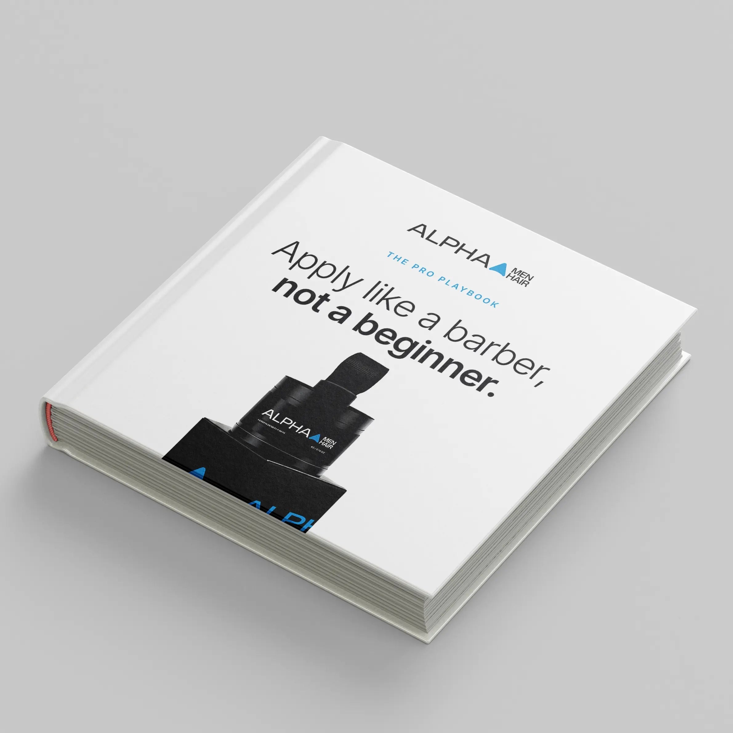 Alpha Men Hair keratin hair fibers. instant coverage for thinning hair, premium men's grooming